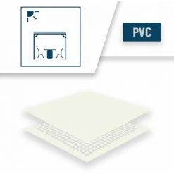 TECPLAST Toile Pergola Blanche 2x3 M Effet Anti-Chaleur 680PR2 - Qualité 15 Ans - Bâche Pergola étanche - Made In France - Blanche 10 TECPLAST Toile Pergola Blanche 2x3 M Effet Anti-Chaleur 680PR2 - Qualité 15 Ans - Bâche Pergola étanche - Made In France - Blanche -Pergola Soldes 23711105 4