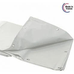 TECPLAST Toile Pergola Blanche 2x3 M Effet Anti-Chaleur 680PR2 - Qualité 15 Ans - Bâche Pergola étanche - Made In France - Blanche 11 TECPLAST Toile Pergola Blanche 2x3 M Effet Anti-Chaleur 680PR2 - Qualité 15 Ans - Bâche Pergola étanche - Made In France - Blanche -Pergola Soldes 23711105 5