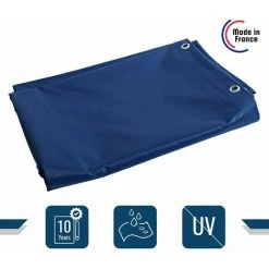 TECPLAST Toile Pergola Bleue 2x3 M 680PR - Qualité 10 Ans - Bâche Pergola Ou Tonnelle étanche Pour Terrasse - Made In France - Bleue 8 TECPLAST Toile Pergola Bleue 2x3 M 680PR - Qualité 10 Ans - Bâche Pergola Ou Tonnelle étanche Pour Terrasse - Made In France - Bleue -Pergola Soldes 23711170 2