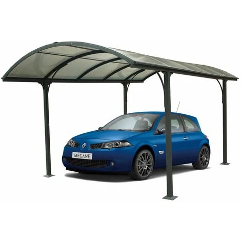 Habrita Carport Aluminium - Toit Demi-rond 14,62 M2 5 Habrita Carport Aluminium - Toit Demi-rond 14,62 M2 – Image 3