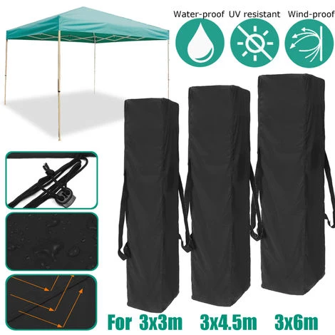 AUGIENB Jardin Extérieur Du Sac De Transport De Chapiteau De Belvédères 140*34*54cm 5 AUGIENB Jardin Extérieur Du Sac De Transport De Chapiteau De Belvédères 140*34*54cm – Image 3