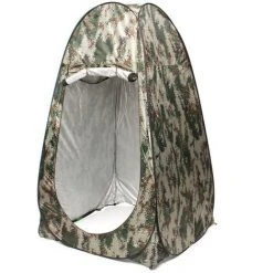 MANTA Tente De Toilette Cabine De Douche 120 X 120 X 190 Cm Camouflage