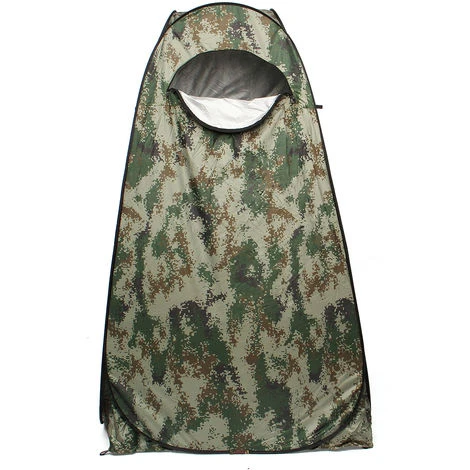 MANTA Tente De Toilette Cabine De Douche 120 X 120 X 190 Cm Camouflage 4 MANTA Tente De Toilette Cabine De Douche 120 X 120 X 190 Cm Camouflage – Image 2