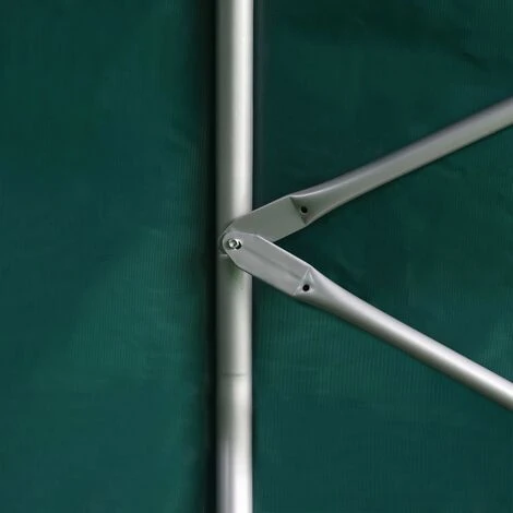 VidaXL Tente Pour Bétail PVC 3,7x3,7 M Vert - Vert 7 VidaXL Tente Pour Bétail PVC 3,7x3,7 M Vert - Vert – Image 5