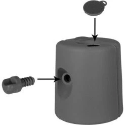 INSTENT® Set De 4 Pieds Pour Tonnelle Avec Diamètre Rond 20-40mm, Gris 10 INSTENT® Set De 4 Pieds Pour Tonnelle Avec Diamètre Rond 20-40mm, Gris -Pergola Soldes 24975282 4