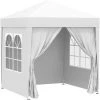 Outsunny Tonnelle De Jardin Tente Pliante Barnum Pop-up 2 X 2 M 4 Parois Latérales Amovibles 2 Fenêtres Sac De Transport Pour Camping, Festival, Plage, Jardin, Blanc 1 Outsunny Tonnelle De Jardin Tente Pliante Barnum Pop-up 2 X 2 M 4 Parois Latérales Amovibles 2 Fenêtres Sac De Transport Pour Camping, Festival, Plage, Jardin, Blanc -Pergola Soldes 25006933 1