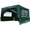 Outsunny Tonnelle Tente De Réception Barnum Pop-up Pliant 3 X 3 X 2,55 M 4 Parois Amovibles + Sac De Transport Vert 1 Outsunny Tonnelle Tente De Réception Barnum Pop-up Pliant 3 X 3 X 2,55 M 4 Parois Amovibles + Sac De Transport Vert -Pergola Soldes 25009141 1