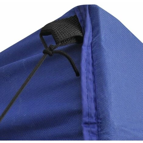 Hommoo Tente Pliable Avec 4 Parois Bleu 3 X 3 M HDV26511 7 Hommoo Tente Pliable Avec 4 Parois Bleu 3 X 3 M HDV26511 – Image 5