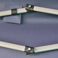 Hommoo Chapiteau Pliable Pop-up Hexagonal Bleu Fonce 3,6x3,1 M HDV26803 -Pergola Soldes 25140255 3