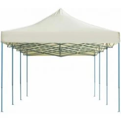 Hommoo Tente De Reception Pliable 3x9 M Blanc Casse HDV29140 -Pergola Soldes 25141871 4