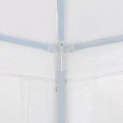 Hommoo Tente De Reception 3 X 9 M PE Blanc HDV29232 11 Hommoo Tente De Reception 3 X 9 M PE Blanc HDV29232 -Pergola Soldes 25141920 5