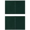 Hommoo Portes De Tente De Reception 2 Pcs Avec Hommooeture Eclair Vert HDV29282 1 Hommoo Portes De Tente De Reception 2 Pcs Avec Hommooeture Eclair Vert HDV29282 -Pergola Soldes 25141989 1