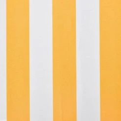 Hommoo Tissu D'auvent Toile Jaune Et Blanc 3 X 2,5m (cadre Non Inclus) HDV03785 8 Hommoo Tissu D'auvent Toile Jaune Et Blanc 3 X 2,5m (cadre Non Inclus) HDV03785 -Pergola Soldes 25383759 3
