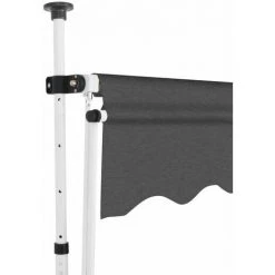 Hommoo Auvent Manuel Retractable 250 Cm Anthracite HDV05584 -Pergola Soldes 25383832 3