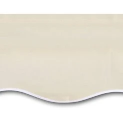 TRUE DEAL Tissu D'auvent Toile Crème 4 X 3 M (cadre Non Inclus) -Pergola Soldes 26118230 4