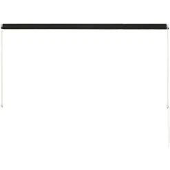 TRUE DEAL Auvent Rétractable 250x150 Cm Anthracite -Pergola Soldes 26120375 5