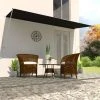TRUE DEAL Auvent Rétractable 400x150 Cm Anthracite 1 TRUE DEAL Auvent Rétractable 400x150 Cm Anthracite -Pergola Soldes 26120391 1