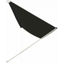TRUE DEAL Auvent Rétractable 400x150 Cm Anthracite -Pergola Soldes 26120391 3