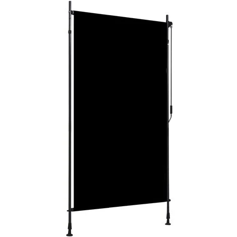 TRUE DEAL Store Roulant D'extérieur 120 X 270 Cm Anthracite 3 TRUE DEAL Store Roulant D'extérieur 120 X 270 Cm Anthracite