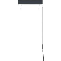 TRUE DEAL Store Roulant D'extérieur 60 X 250 Cm Crème -Pergola Soldes 26122909 5