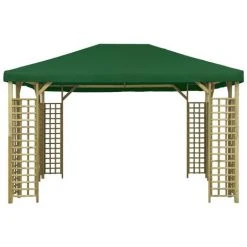 TRUE DEAL Belvédère 4x3 M Vert -Pergola Soldes 26304129 2