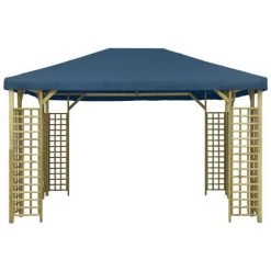 TRUE DEAL Belvédère 4x3 M Bleu 8 TRUE DEAL Belvédère 4x3 M Bleu -Pergola Soldes 26304137 2