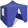 TRUE DEAL Tente Pliable Avec 4 Parois Bleu 3 X 3 M 2 TRUE DEAL Tente Pliable Avec 4 Parois Bleu 3 X 3 M -Pergola Soldes 26307873 1