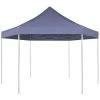 TRUE DEAL Chapiteau Hexagonal Pliable Bleu Foncé 3,6x3,1 M -Pergola Soldes 26308410 1