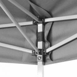 TRUE DEAL Chapiteau Hexagonal Pliable Gris 3,6x3,1 M 11 TRUE DEAL Chapiteau Hexagonal Pliable Gris 3,6x3,1 M -Pergola Soldes 26308417 5