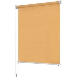 TRUE DEAL Store Roulant D'extérieur 120 X 140 Cm Beige