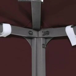 TRUE DEAL Toile Supérieure Double De Belvédère 310 G/m² 4x3 M Bordeaux -Pergola Soldes 26366938 4