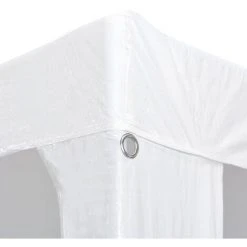 TRUE DEAL Tente De Réception 3 X 4 M Blanc 10 TRUE DEAL Tente De Réception 3 X 4 M Blanc -Pergola Soldes 26367066 4