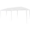 TRUE DEAL Tente De Réception 3 X 6 M PE Blanc -Pergola Soldes 26367068 1