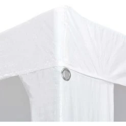 TRUE DEAL Tente De Réception 3 X 9 M PE Blanc -Pergola Soldes 26367070 4