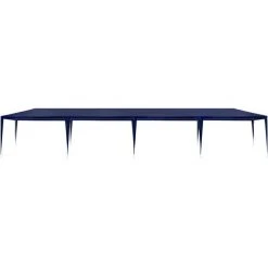 TRUE DEAL Tente De Réception 3 X 12 M PE Bleu -Pergola Soldes 26367079 3