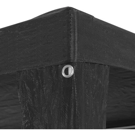 TRUE DEAL Tente De Réception 3 X 12 M PE Anthracite 6 TRUE DEAL Tente De Réception 3 X 12 M PE Anthracite – Image 4