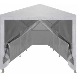 TRUE DEAL Tente De Réception Avec 10 Parois En Maille 12 X 3 M -Pergola Soldes 26367095 3