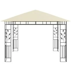 TRUE DEAL Belvédère Avec Moustiquaire 3x3x2,73 M Crème 180 G/m² 9 TRUE DEAL Belvédère Avec Moustiquaire 3x3x2,73 M Crème 180 G/m² -Pergola Soldes 26369637 3