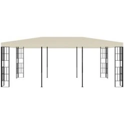 TRUE DEAL Belvédère 3x6 M Crème -Pergola Soldes 26369681 3
