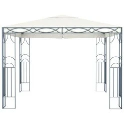 TRUE DEAL Tonnelle 300 X 300 Cm Crème -Pergola Soldes 26369795 2