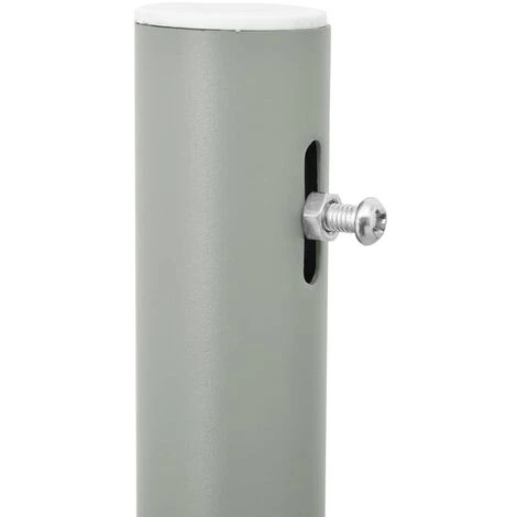 TRUE DEAL Auvent Latéral Rétractable De Patio 100x300 Cm Gris 7 TRUE DEAL Auvent Latéral Rétractable De Patio 100x300 Cm Gris – Image 5