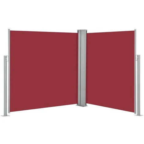 TRUE DEAL Auvent Latéral Rétractable 170 X 600 Cm Rouge 6 TRUE DEAL Auvent Latéral Rétractable 170 X 600 Cm Rouge – Image 4