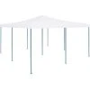 TRUE DEAL Belvédère Pliable 5x5 M Blanc -Pergola Soldes 26370551 1