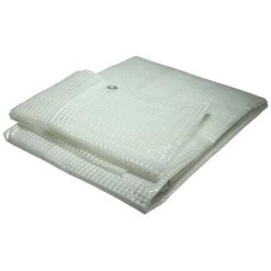 TECPLAST Toile Pour Pergola Et Tonnelle 4 X 3 M170g/m² - Bâche Pour Pergola Et Tonnelle Transparente - 4x3 M En Polyéthylène