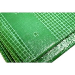 TECPLAST Toile 4 X 3 M Pour Pergola Et Tonnelle 170g/m² - Bâche Pour Pergola Et Tonnelle Verte - 4x3 M En Polyéthylène -Pergola Soldes 2638016 4