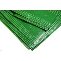 TECPLAST Toile 4 X 3 M Pour Pergola Et Tonnelle 170g/m² - Bâche Pour Pergola Et Tonnelle Verte - 4x3 M En Polyéthylène -Pergola Soldes 2638016 5