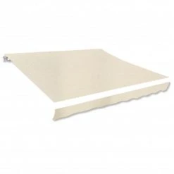 ASUPERMALL Toile D'auvent Creme 3 X 2,5 M (cadre Non Inclus) -Pergola Soldes 26478246 3