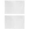 ASUPERMALL Portes De Tente De Reception 2 Pcs Avec Fermeture Eclair Blanc 2 ASUPERMALL Portes De Tente De Reception 2 Pcs Avec Fermeture Eclair Blanc -Pergola Soldes 26480529 1