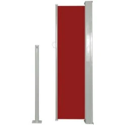 ASUPERMALL Auvent Lateral Retractable 120 X 300 Cm Rouge 10 ASUPERMALL Auvent Lateral Retractable 120 X 300 Cm Rouge -Pergola Soldes 26484326 4