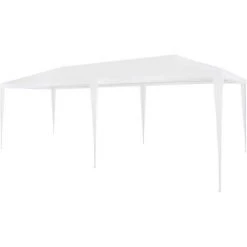 ASUPERMALL Tente De Reception 3 X 6 M PE Blanc